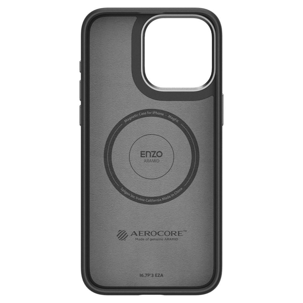 Чехол Spigen ENZO ARAMID MAG Magsafe iPhone 15 PRO MATTE BLACK
