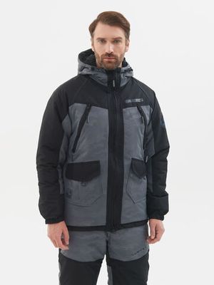 Костюм зимний Горка-Люкс ткань Breathable Camo цвет Серый