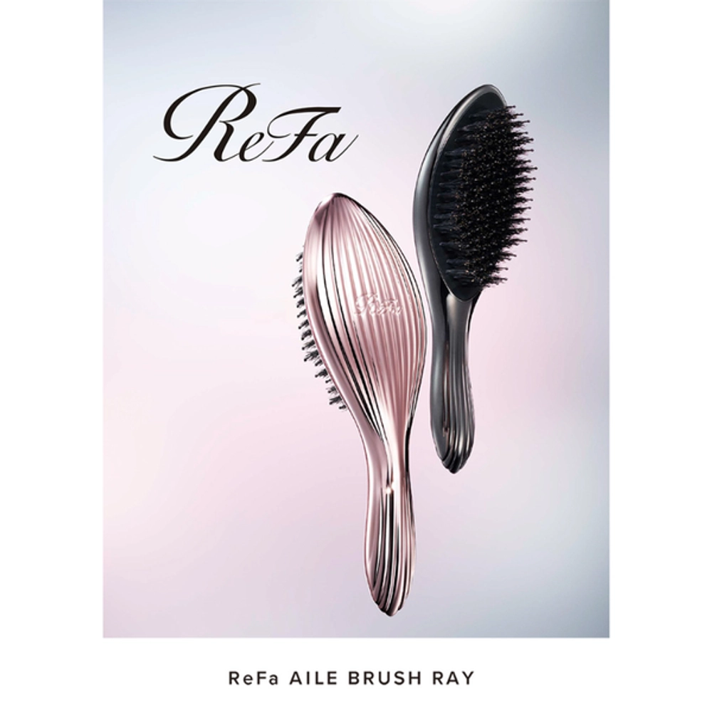 ReFa Aile Brush Ray | Расчёска для волос | Black | 1 шт.