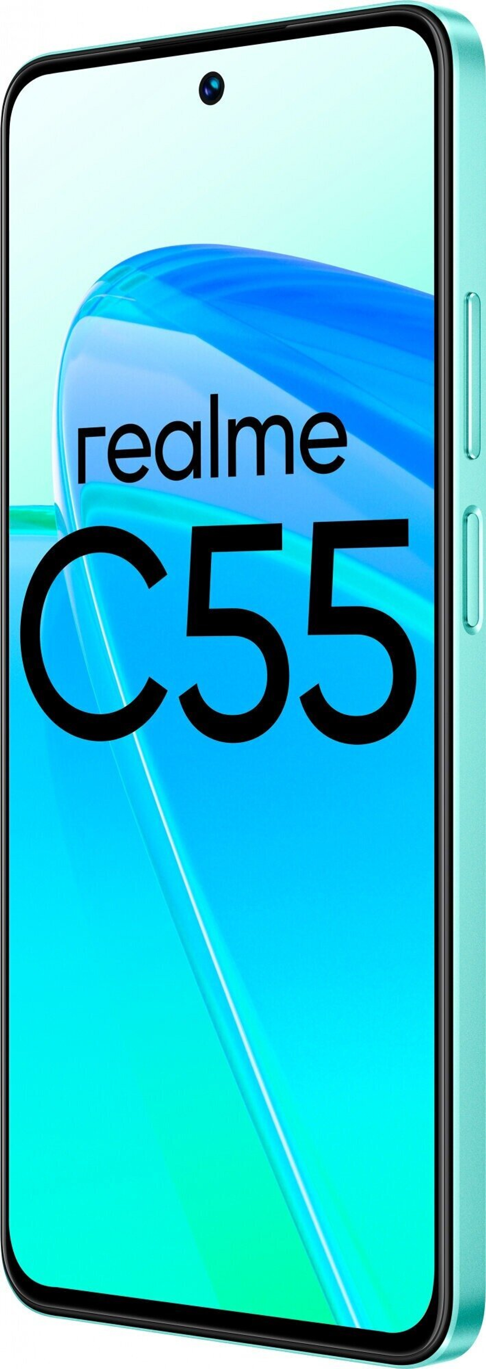 Смартфон realme C55 6/128 ГБ RU, Dual nano SIM, green