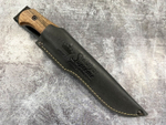 Туристический  нож Caspian AUS-8 StoneWash Орех, Kizlyar Supreme,4650065057356