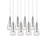 Pendant design lamp  Fucsia 8 by Flos