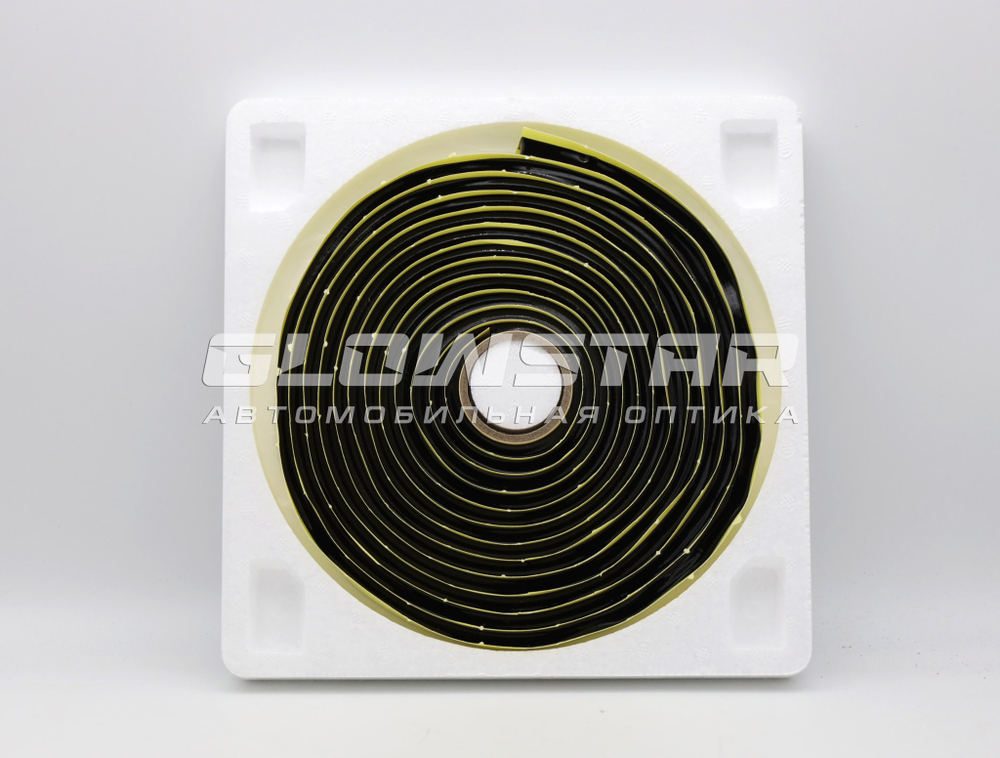 Герметик Butyl Black Hot жесткий, черный (рулон)