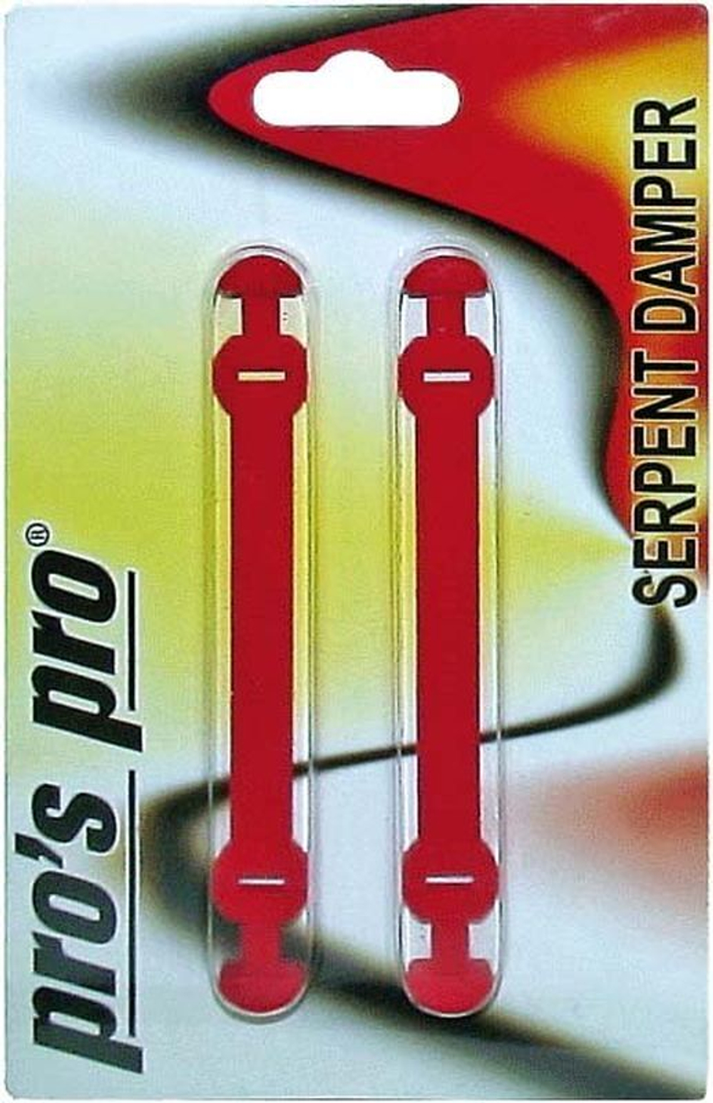 Виброгаситель теннисный Pro's Pro Serpent Damper 2P - red
