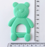 Прорезыватель Uviton силиконовый Bear зеленый