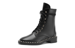 Stuart Weitzman/SW Cow Leather Ankle Boots Women"s Black
