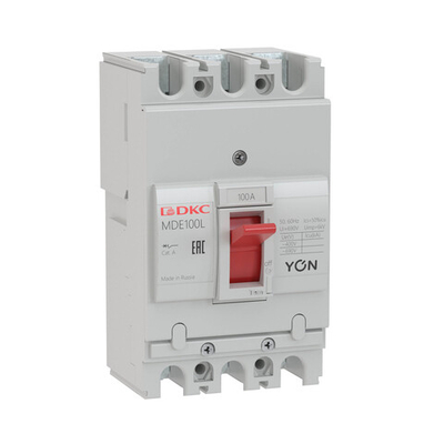Авт. выкл. YON MDE100L080 3P 80А 10kA