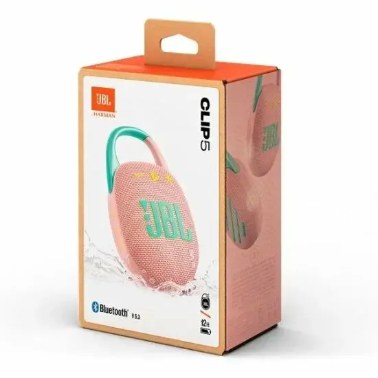 Портативная колонка JBL Clip 5 Pink