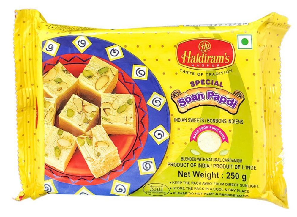 Пахлава с кардамоном Haldiram`s Soan papdi, 250 г