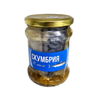 Скумбрия в масле, 500г