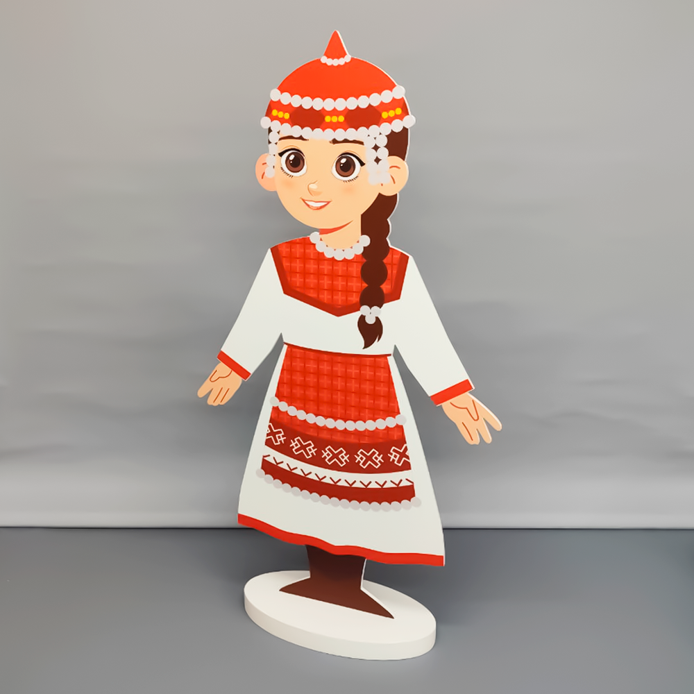 Большие стойки "Бурятский костюм"