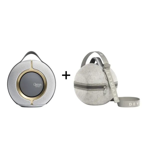 Devialet Mania Opera De Paris + Cocoon Mania Light Grey