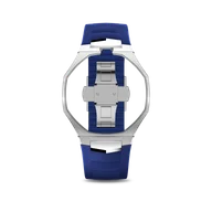 Корпус для часов POP-Swatch x AP - Оранжевый и Синий - Комплект из 2 ремешков