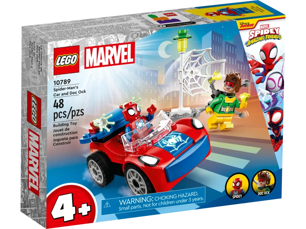 Конструктор LEGO Marvel 10789 Машина Человека-паука и Дока Ока