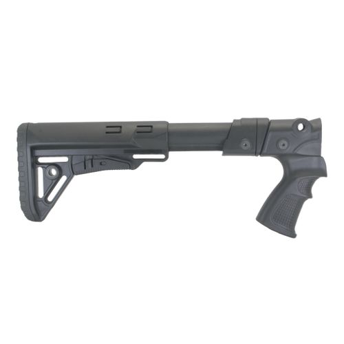 Приклад МР-155 пластик, DLG Tactical. Черный