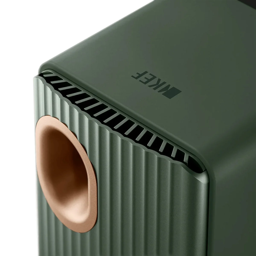 KEF LS50 Wireless II Moss Green активная полочная акустическая система (пара)
