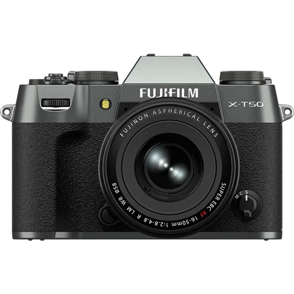 Цифровая фотокамера FujiFilm X-T50 Kit XF 16-50mm.Угольно-Серебристый