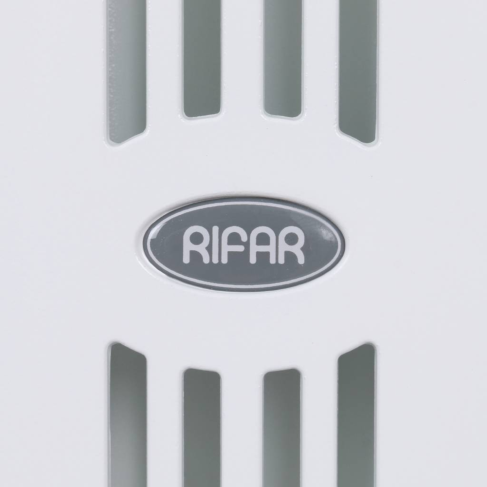 RIFAR SUPReMO 500  4 секции радиатор биметаллический боковое подключение (белый RAL 9016)