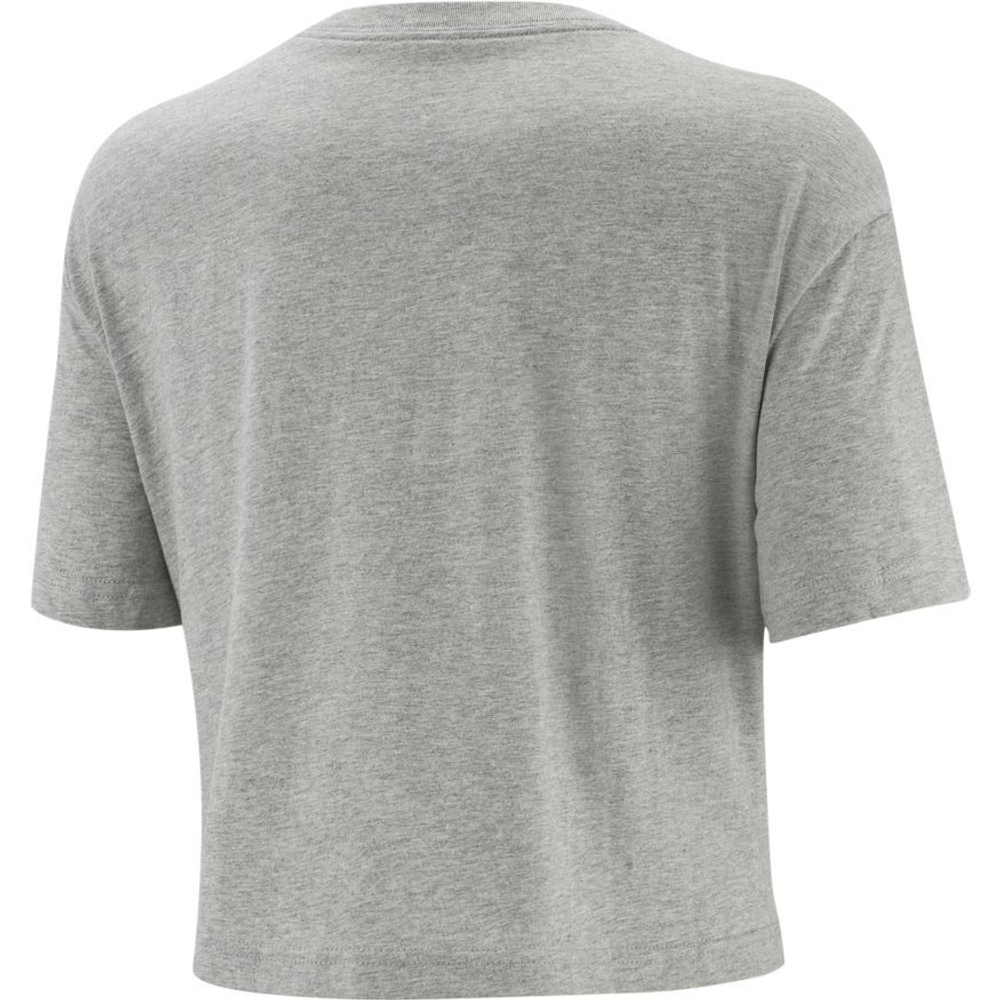 Женская теннисная футболка Nike Sportswear Essential Crop Icon W - серый
