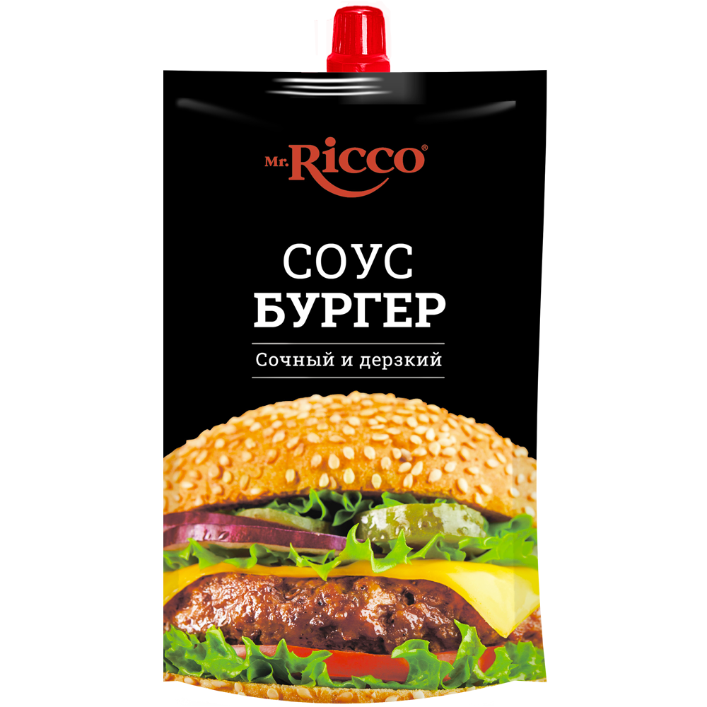 Соус Мистер Рикко бургер д/пак 210г