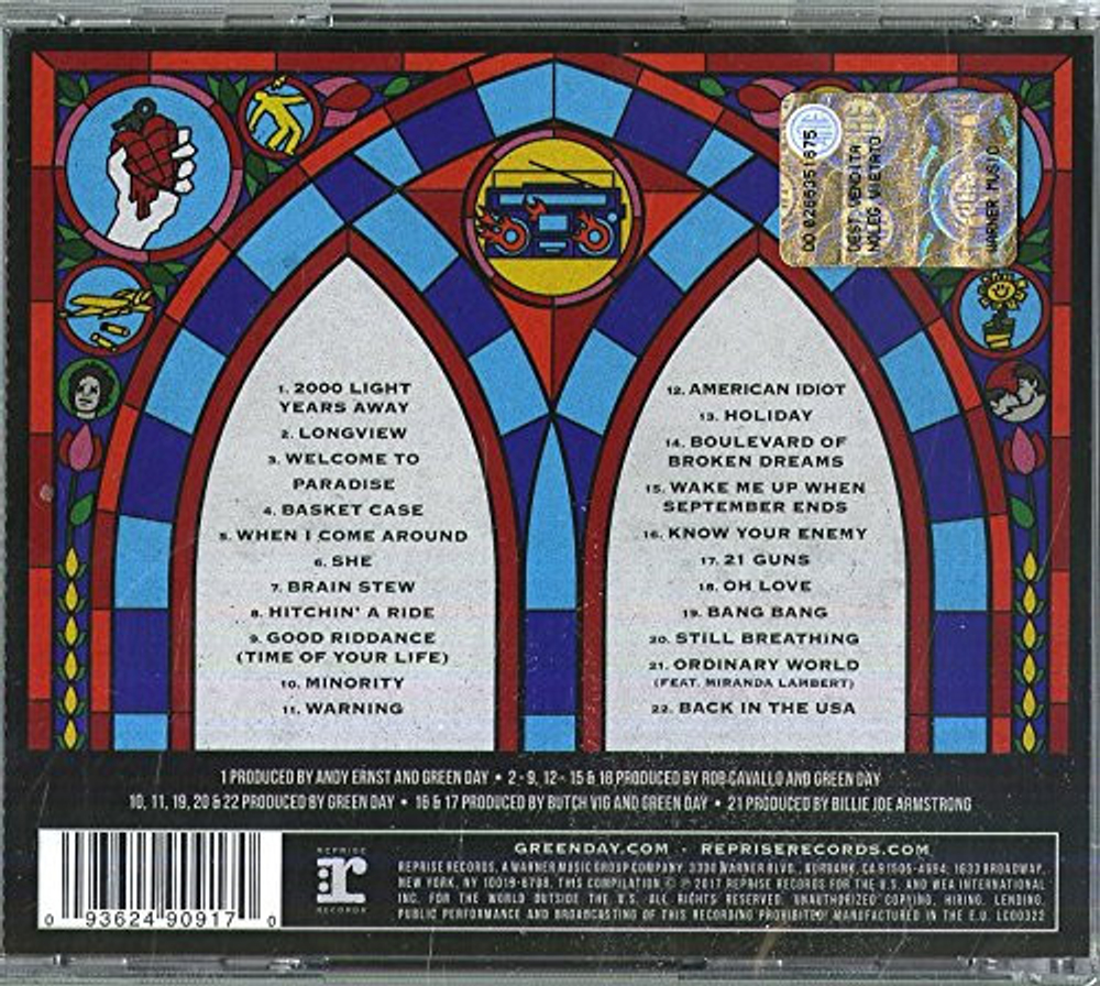 Green Day — Greatest Hits: God's Favorite Band (CD)