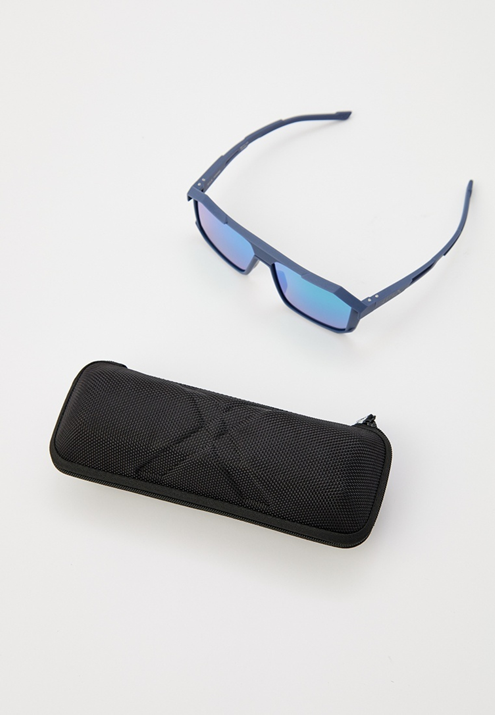 Спортивные очки HILX Juggernaut / Matt Solid Blue / Green Polarized Lens
