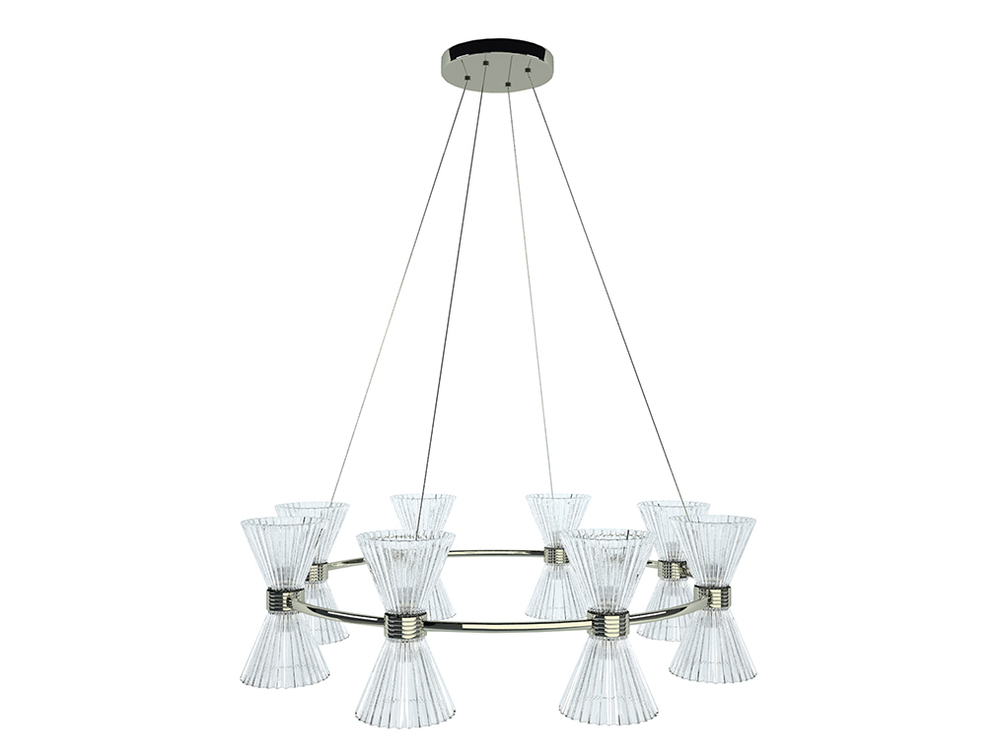 Подвесная люстра Newport CHRISTINA 3618/S nickel, М0062660