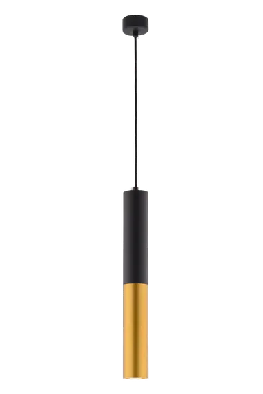 Светильник подвесной Rilon 1005B+G-S BLACK+GOLD, 10 Вт, золотой и чёрный
