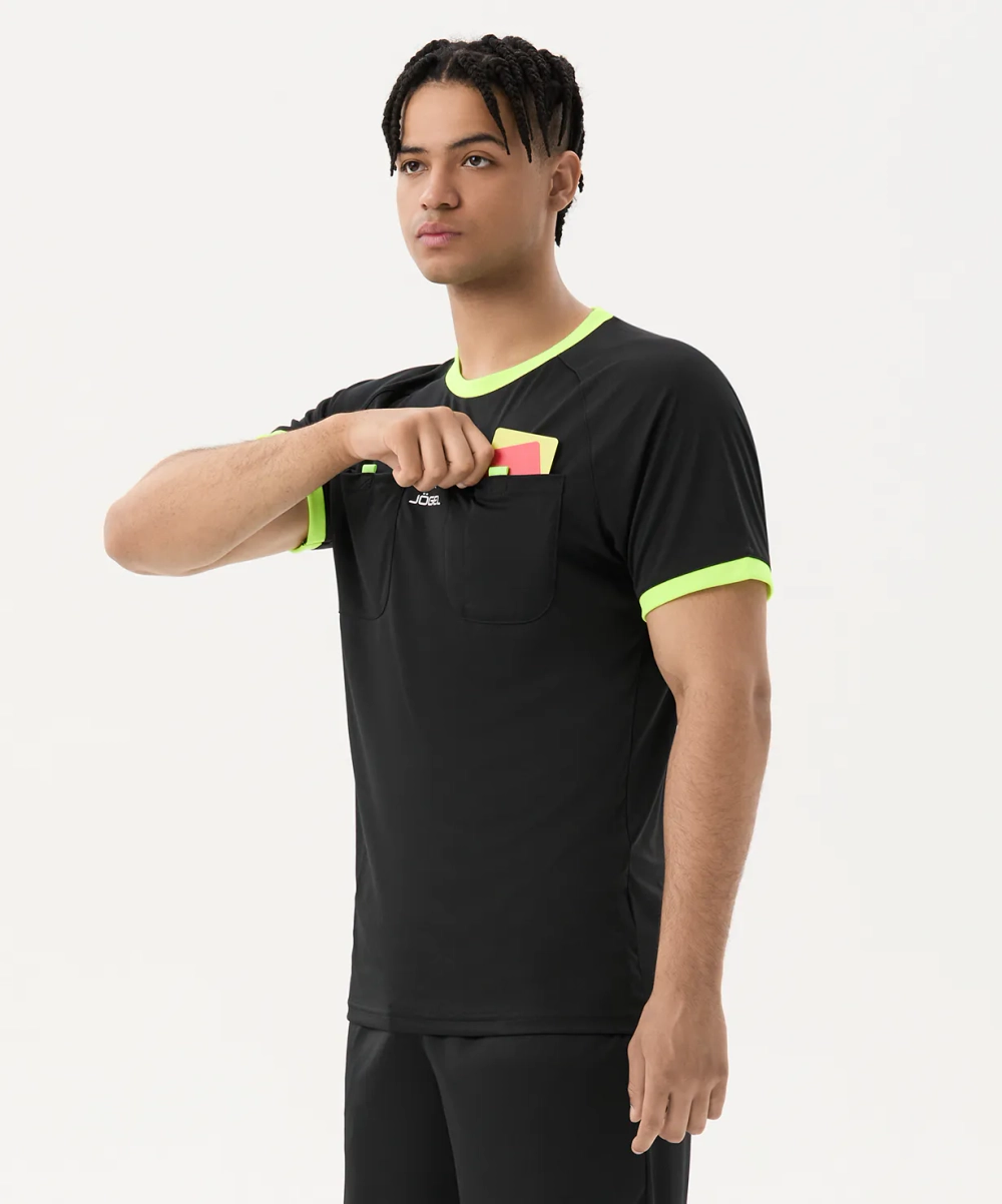 Футболка судейская Referee tee, черный