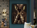 Фотография на стекле Sombra y oro 90x120