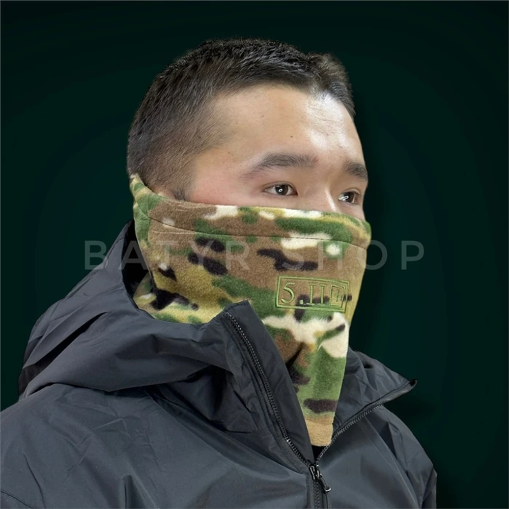 Флисовый шарф - бафф "5.11 Camo"