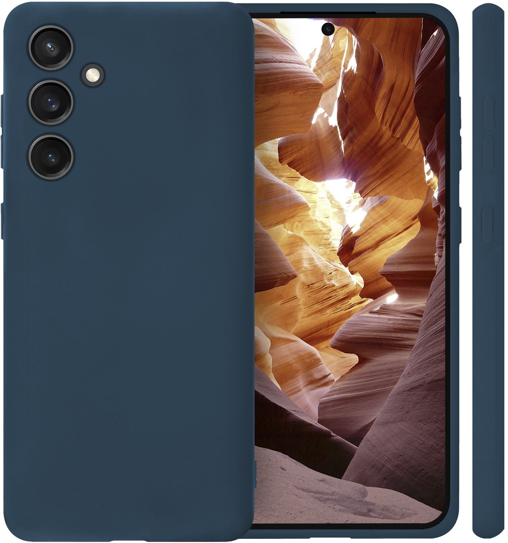 Мягкий Soft Touch чехол из силикона для SAMSUNG GALAXY S23 FE с бархатной подкладкой