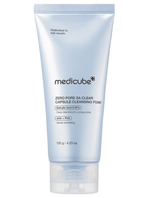 Medicube Zero Pore Sa Clear Capsule Cleansing Foam пенка капсульная для очищения пор