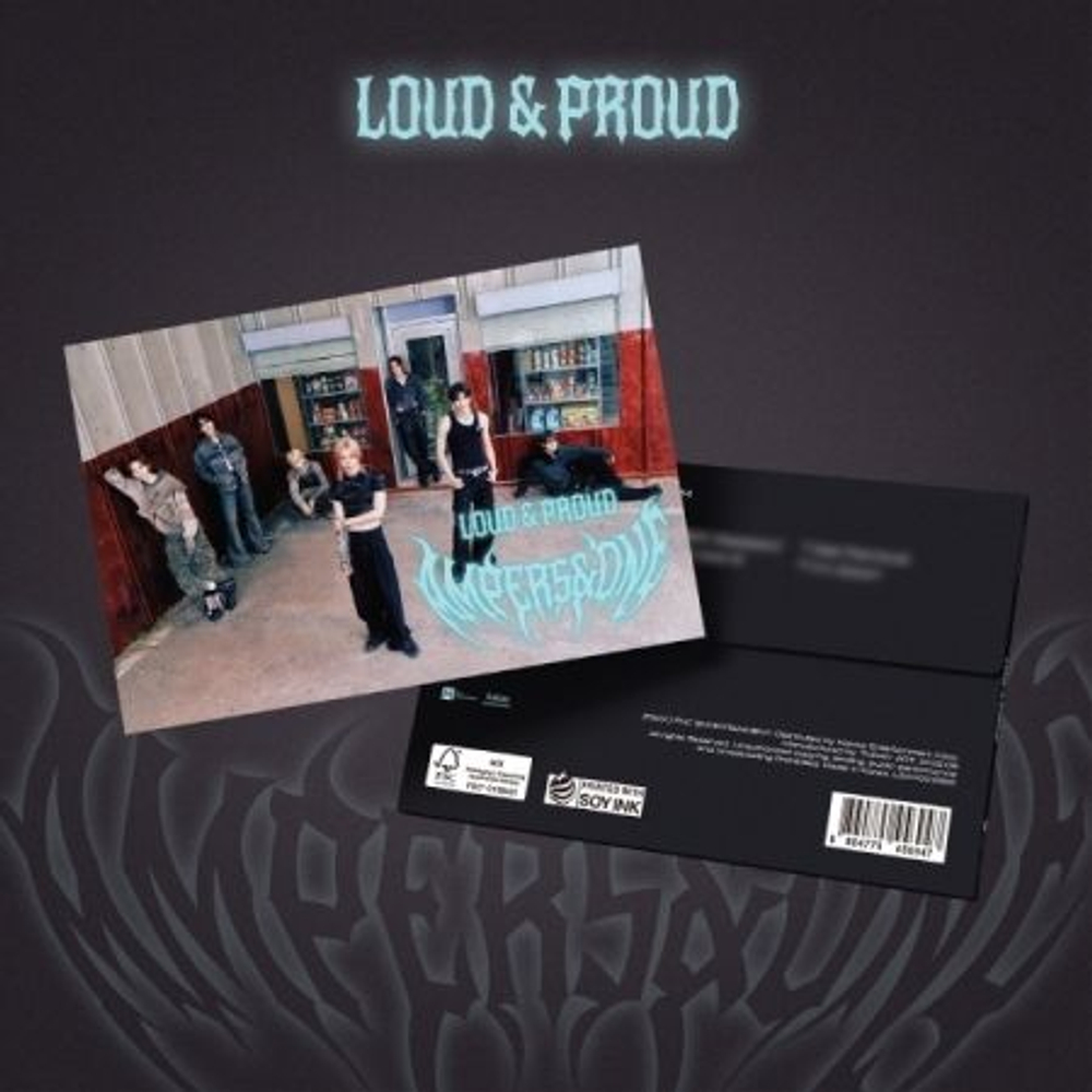 Альбом AMPERS&ONE - LOUD & PROUD 3rd Mini Album POSTCARD Version