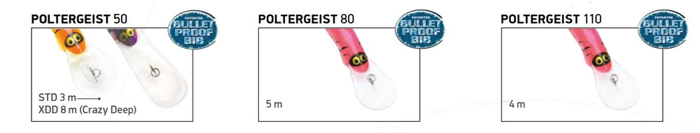 Воблер Halco POLTERGEIST 110 #H91, 110mm, 28 г.,4m+ (F)