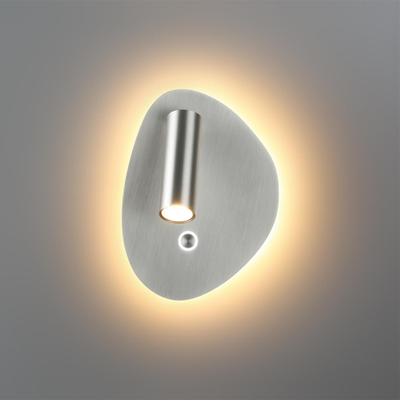7184/9WL HIGHTECH ODL26 471 светильник брашированный никель/металл IP20 LED 9W 580Лм 2700K/3300K/4000K 120° 220-240V ROY