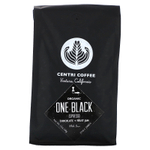 Centri Coffee, Centri Coffee, органический черный, шоколад и фруктовый джем, цельные зерна, вкус эспрессо, 340 г (12 унций)