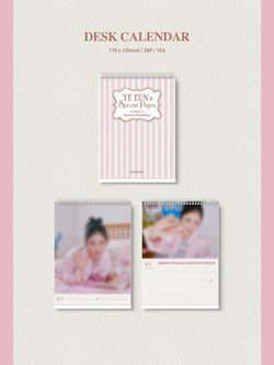 товары SHIN YE EUN - YE EUN'S SPECIAL PAGES 2025 SEASON'S GREETING