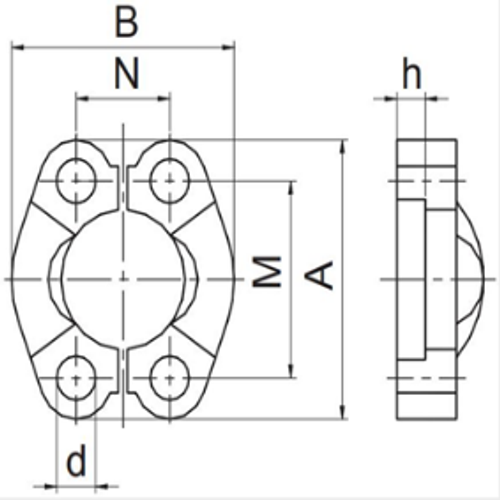 Комплект скоб AFS306B 2 (2 шт.)