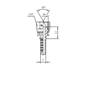 Фитинг DN 08 DKM (Г) 14x1.5
