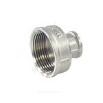 Муфта латунь никель переходная Ду 50х32 (2"х1 1/4") ВР/ВР SantechSystems