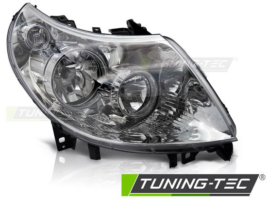 HEADLIGHT CHROME RIGHT SIDE TYC fits DUCATO / BOXER / JUMPER 06-10