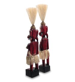Decor and Gift 22-041 Статуэтка «Асмат» н-р из двух, 33 см