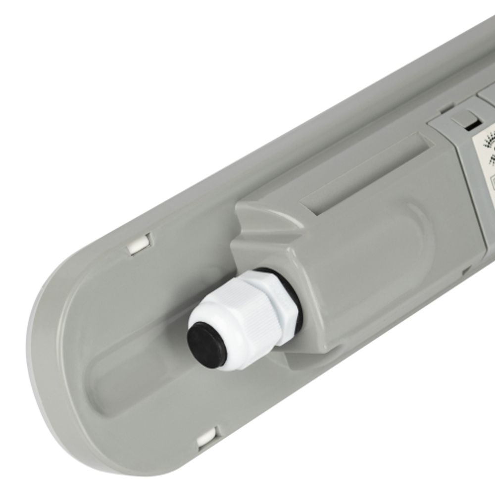 Линейный светодиодный светильник ЭРА SPP-202-0-65K-L18 18Вт 6500К IP65 600 матовый транзит гарантия 5 лет | Линейные светодиодные светильники IP65
