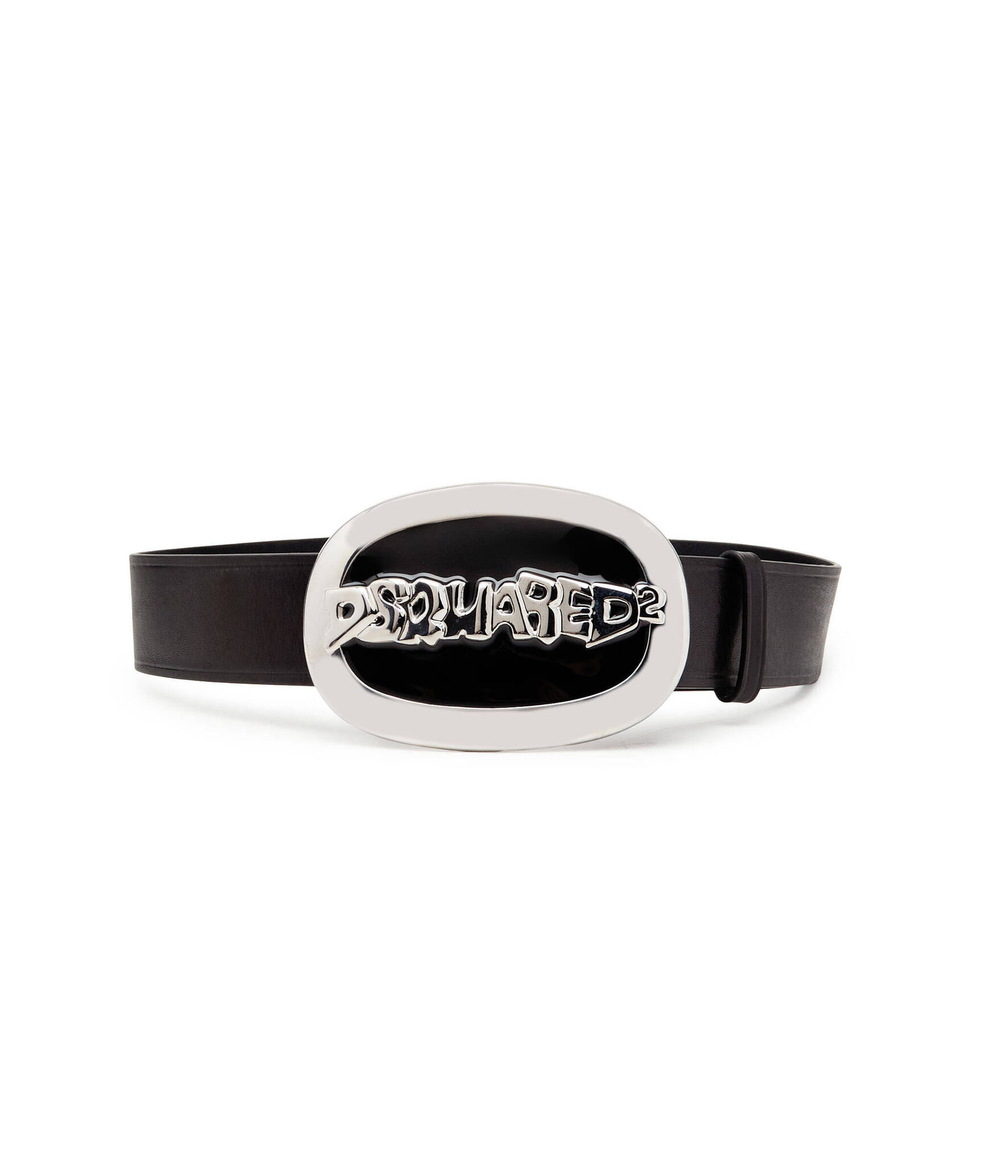 Кожаный ремень Dsquared2 - черный(BEM0293 12900001)