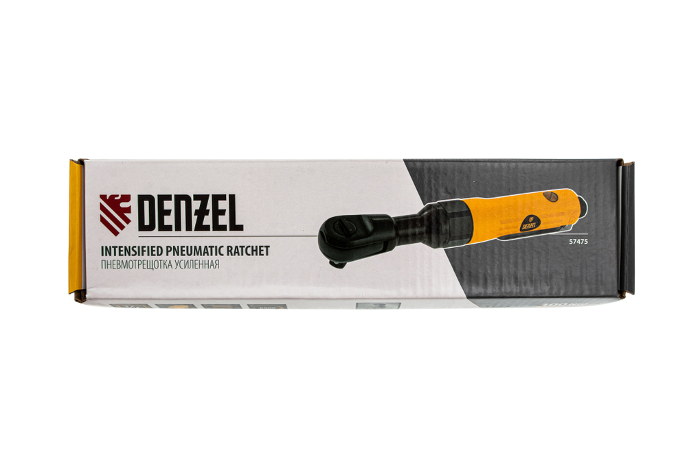 Усиленная пневмотрещотка RP100, 1/2", 160 об/мин, 100 Нм Denzel