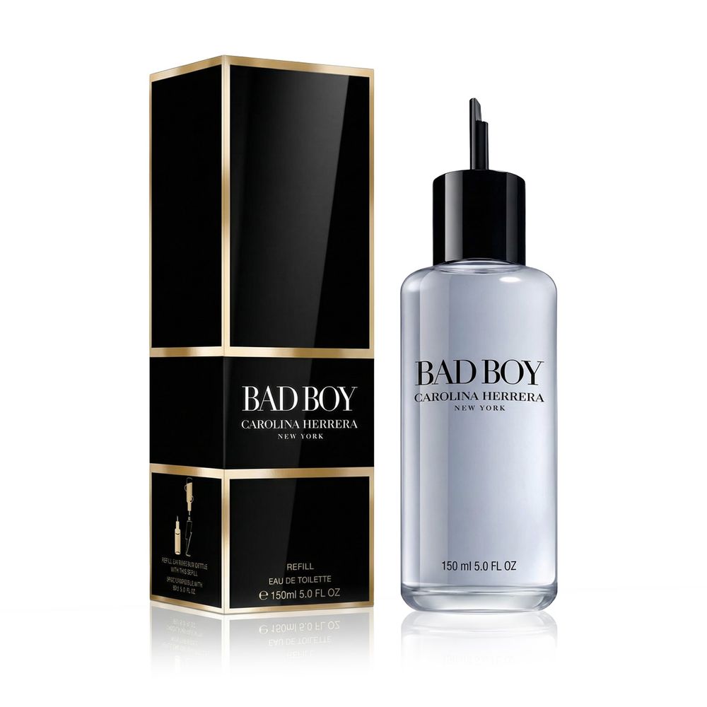 Carolina Herrera Bad Boy Eau De Toilette Refillable 150 ml (man)