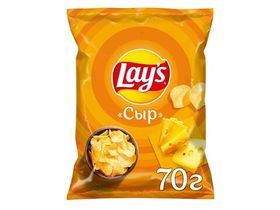 Чипсы Lays Сыр, 70 г