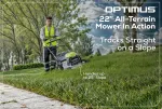 Газонокосилка аккумуляторная Greenworks LM221S Арт. 2519407U2G, OPTIMUSTM, 82V, 56см, самоходная, бесщеточная, с 2хАКБ 8Ач и ЗУ для 2-х аккумуляторов