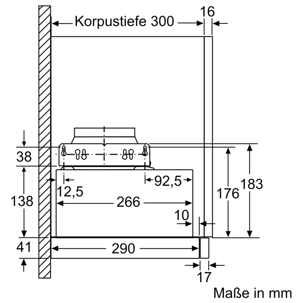 Встраиваемая вытяжка Bosch DFL064A52